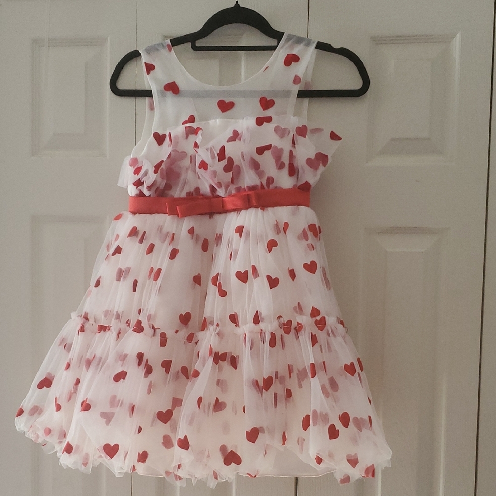 Red Heart Kids Formal Dress
